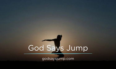 GodSaysJump.com - Creative brandable domain for sale